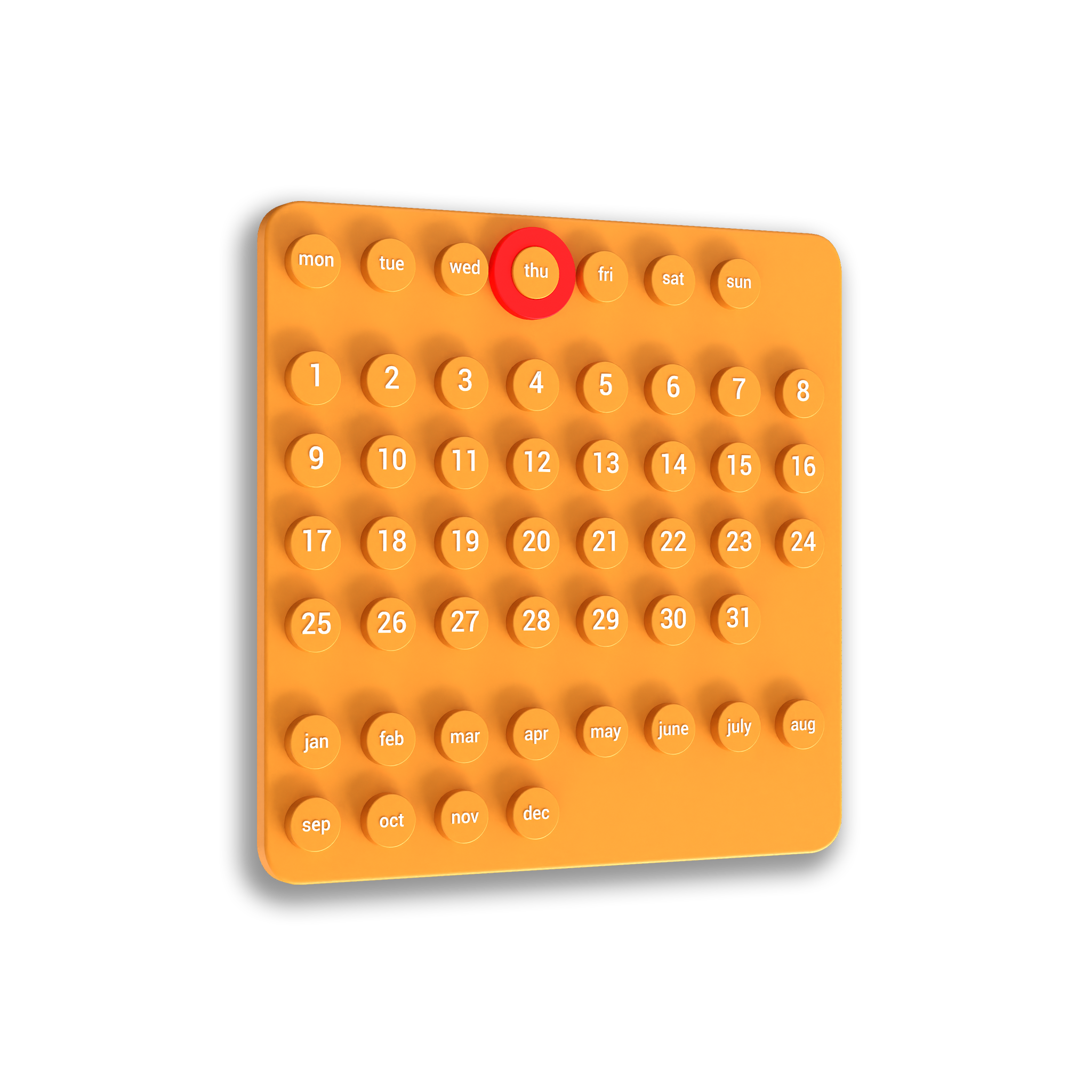 DOT yellow